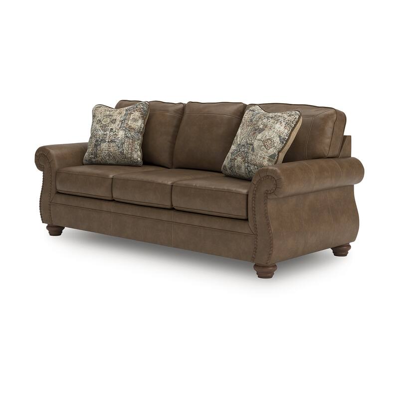 Signature Design by Ashley Shadsburne Brown Sofa - 92" W x 38" D x 39" H