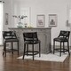 preview thumbnail 39 of 72, Paris Farmhouse Counter and Bar Stool with Backrest