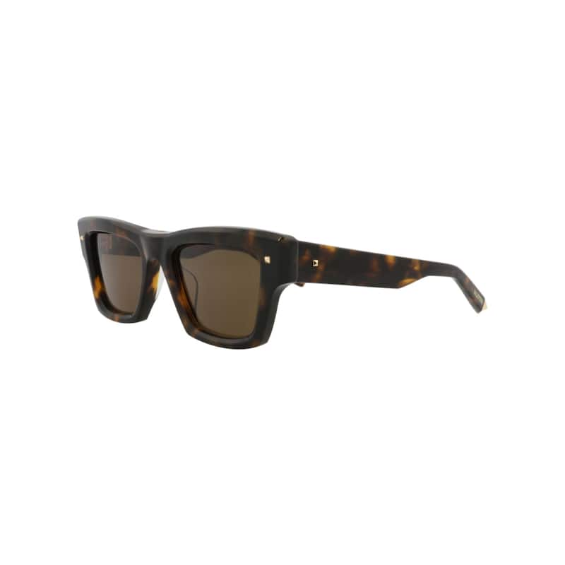 Valentino Square-Frame Acetate Sunglasses