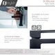 preview thumbnail 33 of 44, STYLISH Single Handle Single Hole Bathroom Faucet - Faucet Height: 6 1/2" Spout Height: 4 1/2"