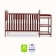 preview thumbnail 1 of 3, Dream On Me Anna 4 in 1 Full Size Crib and Changing Table Combo Cherry