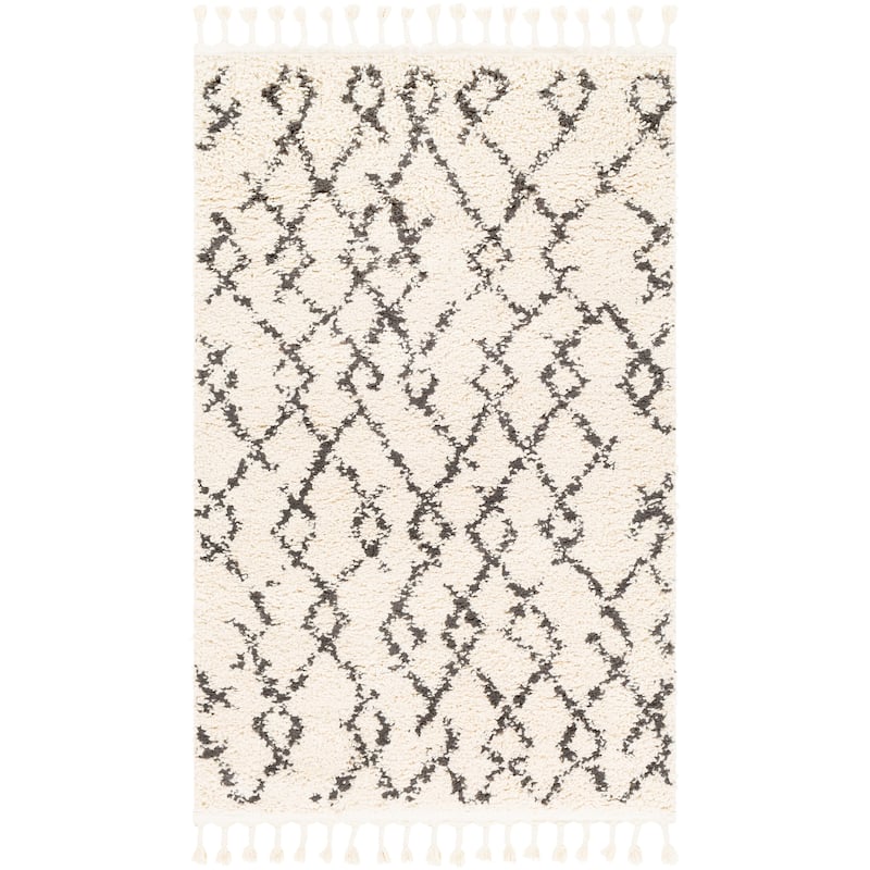 Livabliss Hammond Bohemian Shag Area Rug