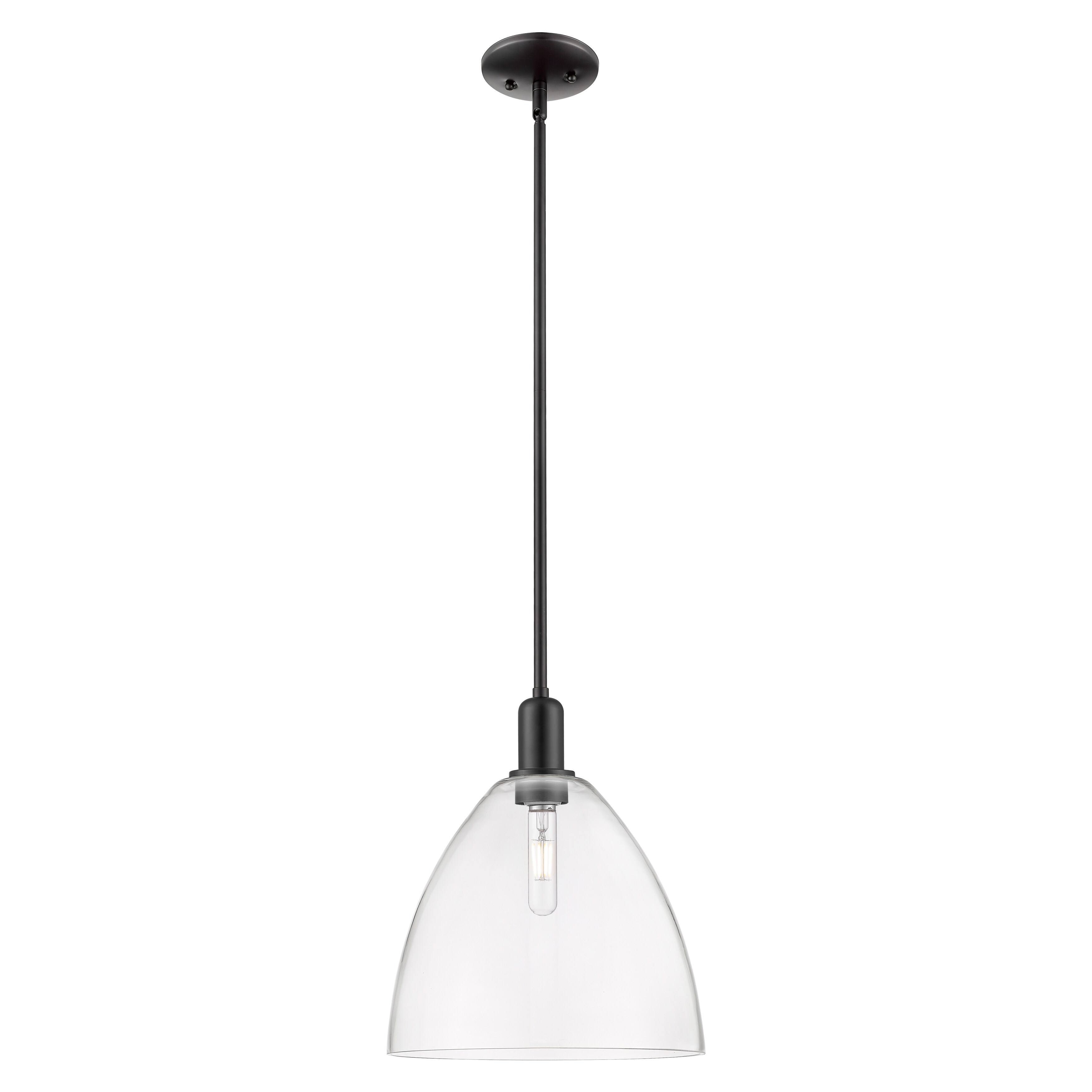 Innovations Lighting Endless Possibilities Arcadia - Bristol - 1 Light 12" Stem Hung Mini Pendant
