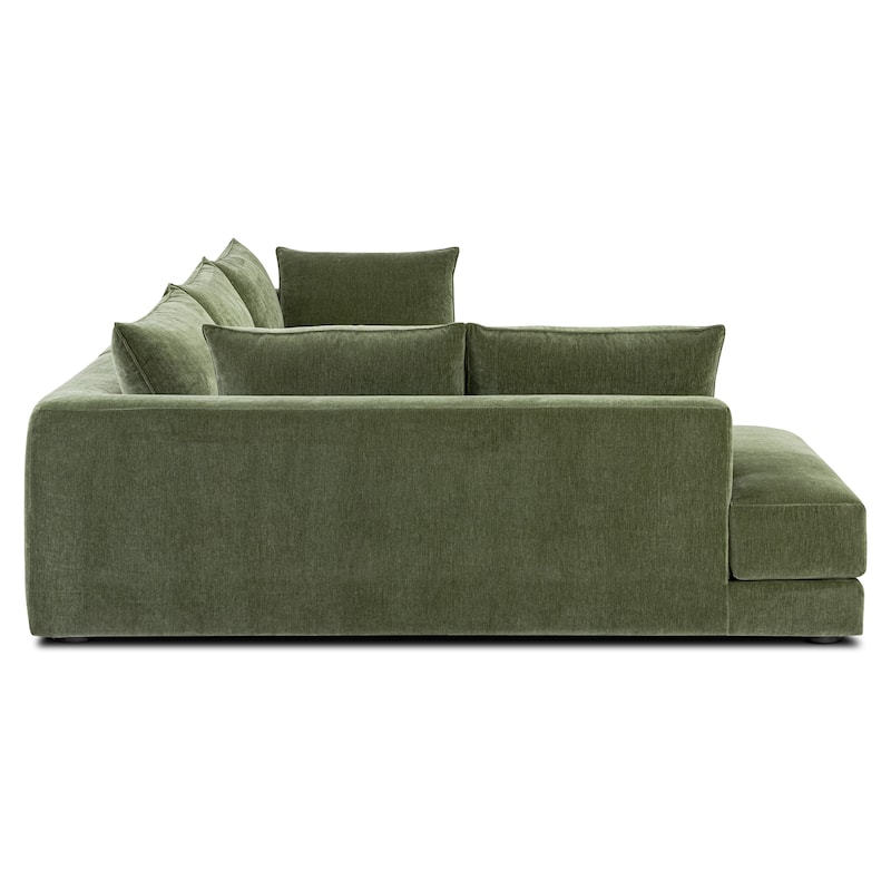 Poly and Bark Marcel Corner Sectional