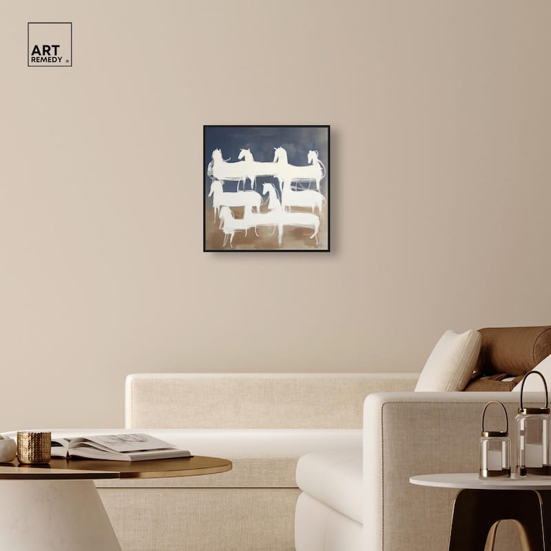 Phantom Herd Canvas by Art Remedy