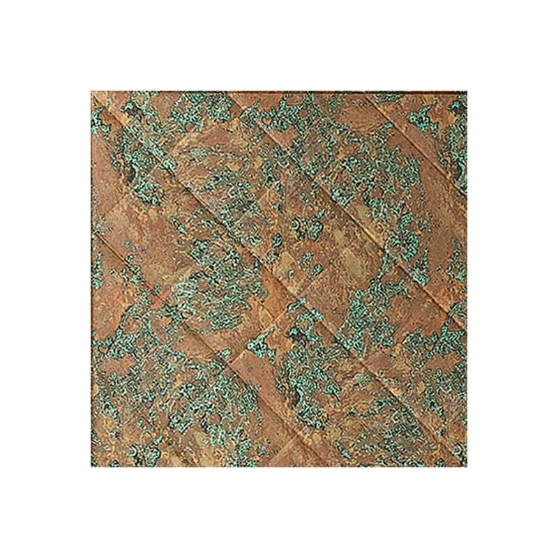 FASÄDE Quilted 4-foot x 8-foot PVC Wall Panel in Copper Fantasy - Sample