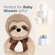 preview thumbnail 5 of 4, Bearington Baby Lil' Speedster 5.5" Sloth Plush Ring Rattle