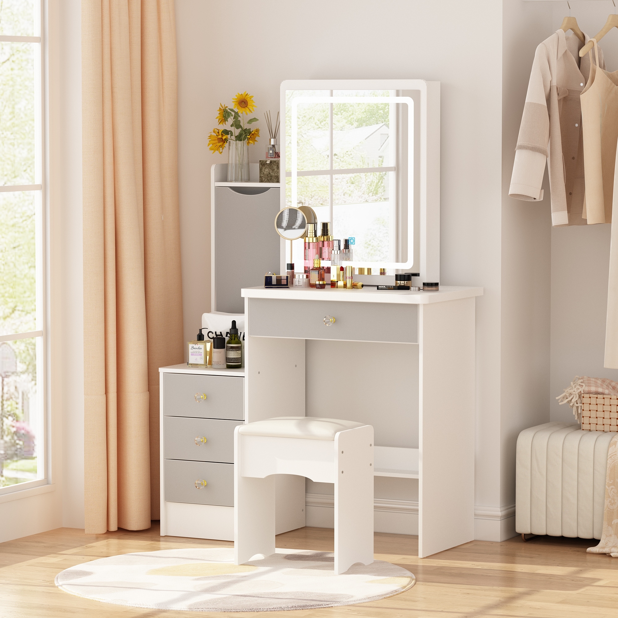 Makeup dresser with mirror new arrivals