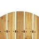 preview thumbnail 41 of 49, Bellwood Outdoor Acacia Wood Folding Adirondack Chairs (Set of 2) by Christopher Knight Home
