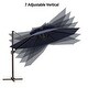 preview thumbnail 26 of 34, 11.5-foot Outdoor Round Cantilever Umbrella