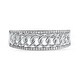 preview thumbnail 10 of 11, 1/6ct TDW Diamond Cuban Link Mens Band in 10k Gold by De Couer
