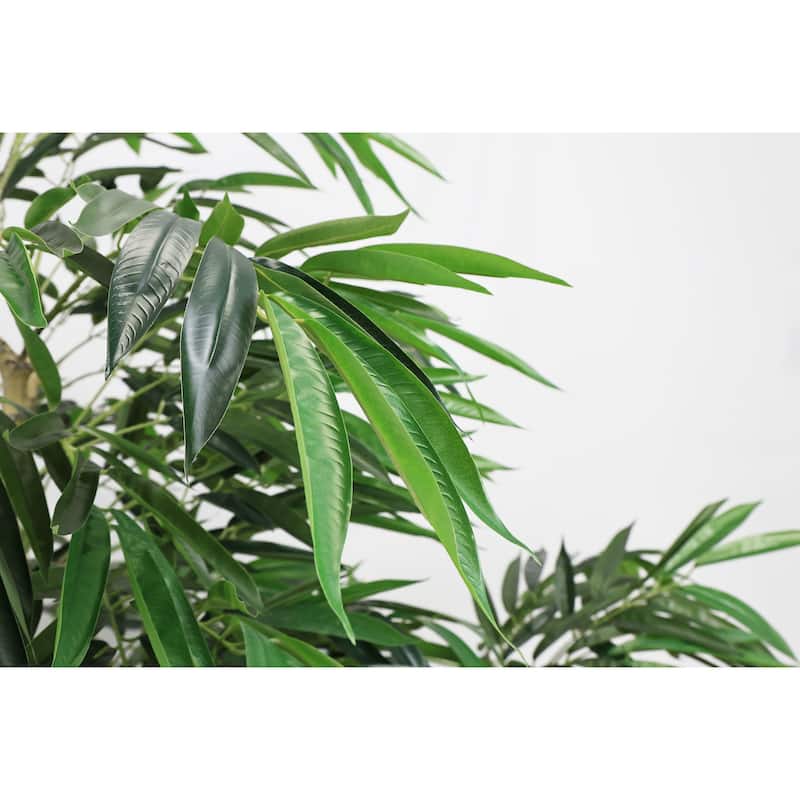 7FT Artificial willow Tree, Indoor Faux slik Greenery Plant for Home, Apartment, or Office Decoration, 1pc/set