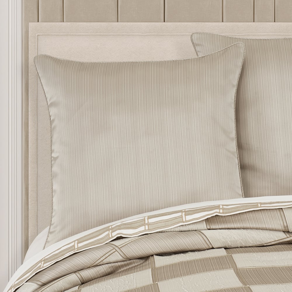 J. Queen New York Brando Flax Euro Sham