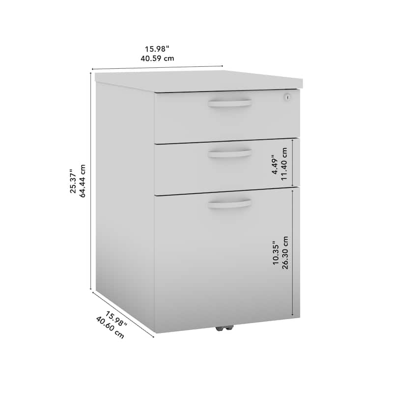 Office in an Hour Mobile File Cabinet by Bush Business Furniture