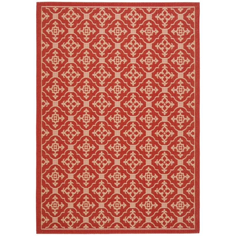 SAFAVIEH Courtyard Sonja Indoor/ Outdoor Waterproof Patio Backyard Rug