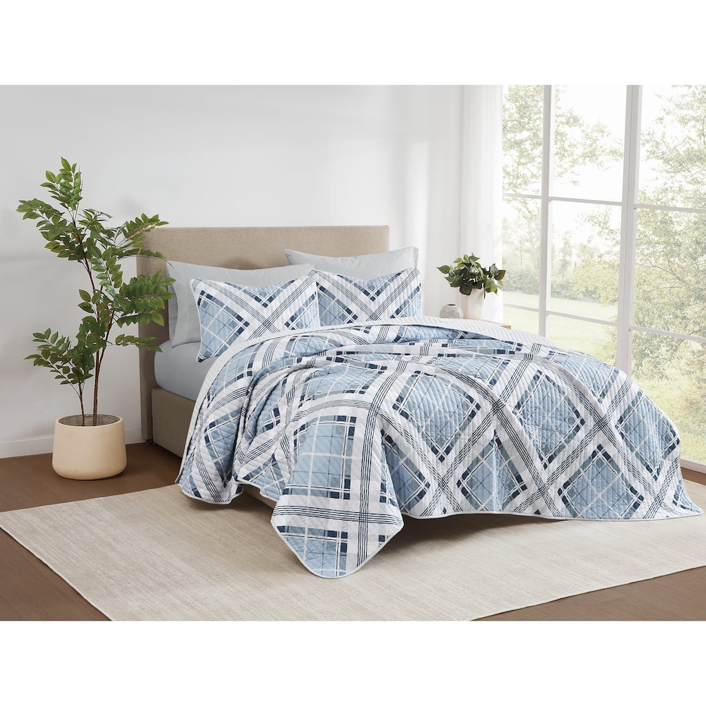 Truly Soft Lars Plaid 3 Piece Quilt Set