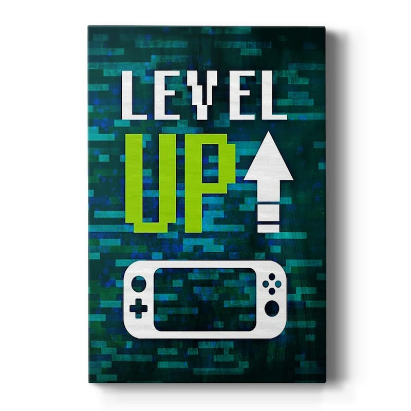 It's Game On III Premium Gallery Wrapped Canvas - Ready to Hang - 8X12