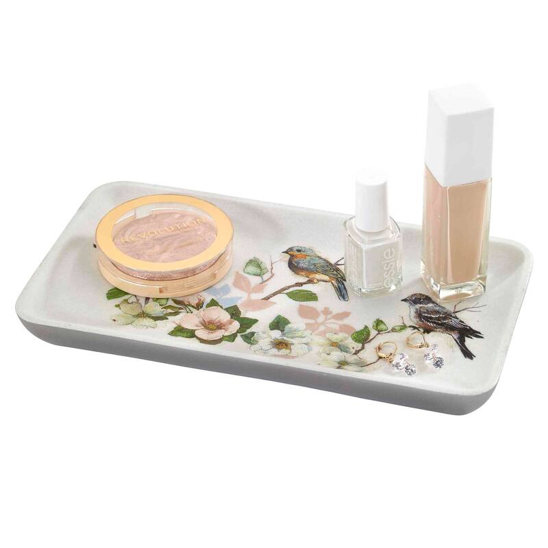 Avanti Linens Love Nest Tray - White