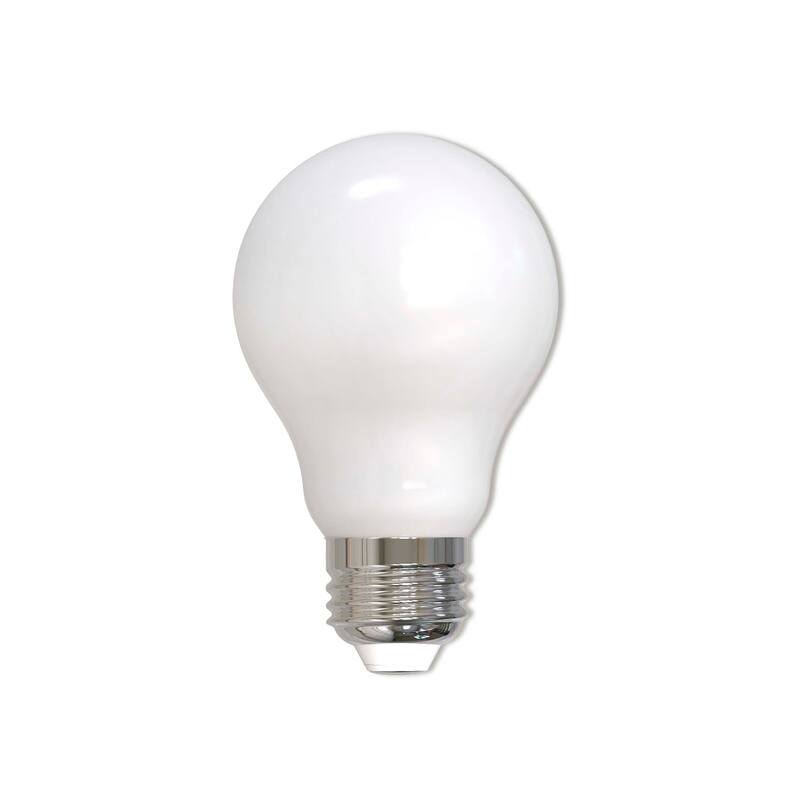 Bulbrite LED Filament Pack of (4) 14 Watt Dimmable A19 Light Bulb with Milky Glass Finish and Medium (E26) Base