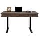 preview thumbnail 6 of 16, Carson Wood Electronic Sit/Stand Desk, Standing Desk, Gray