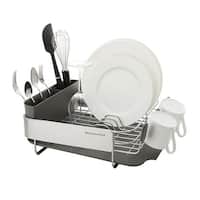 Kitchenaid Low Profile Powder Coated Dish Drying Rack in Charcoal