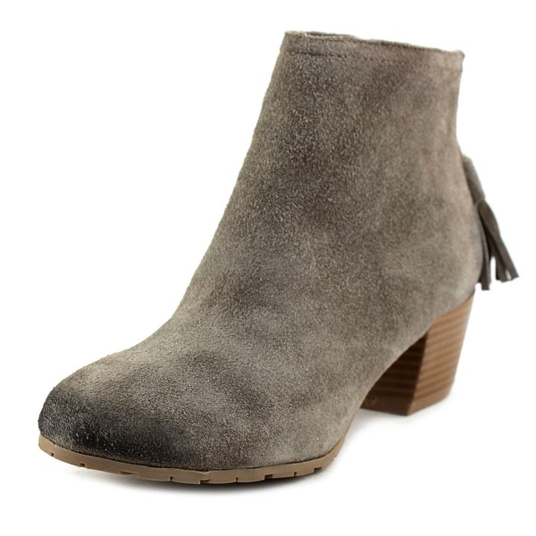 Kenneth Cole Reaction Pil Age Women Round Toe Suede Ankle Boot