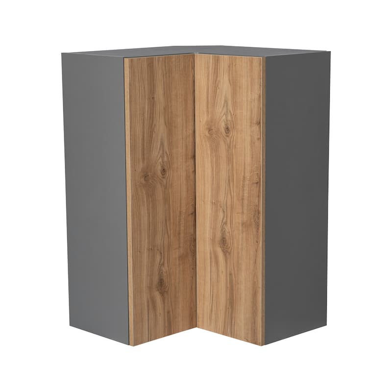 24" x 36" Wall Easy Reach-Double Door-Grey - 24 x 36 x 12 - Brown