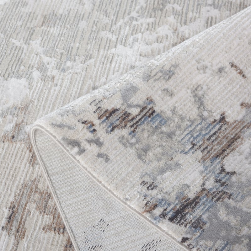 SAFAVIEH Platinum Ama Glam Abstract Rug