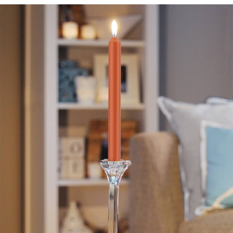 Root 9 inch Unscented Smooth Arista Taper Candles box of 12