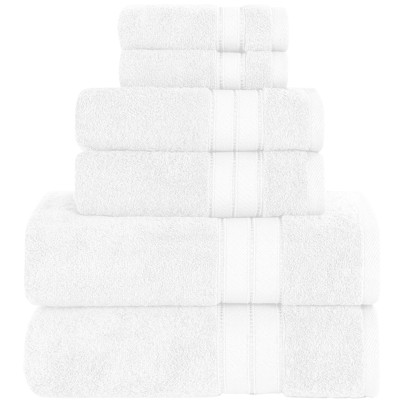 Modern Threads 6-Piece SpunLoft Towel Set