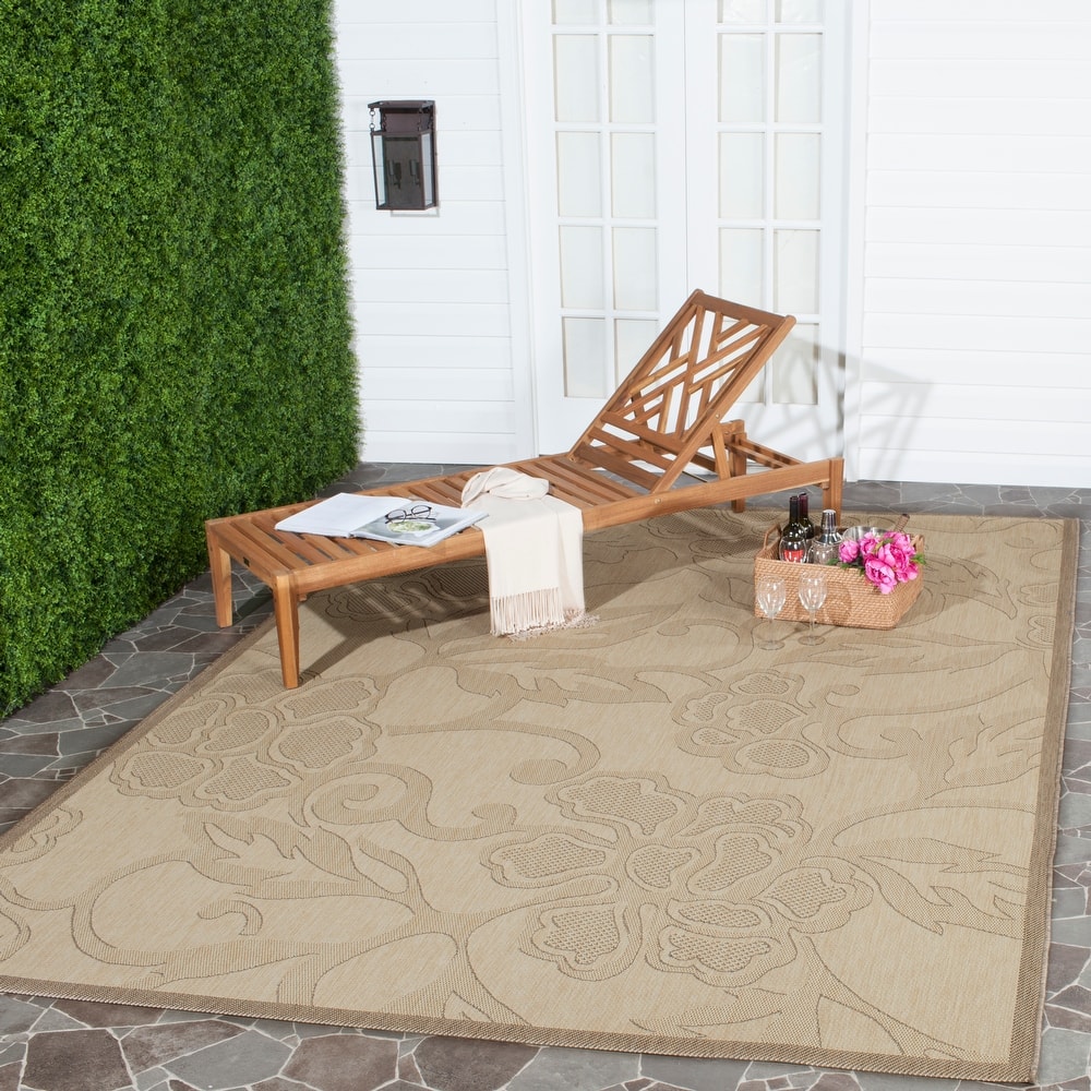 SAFAVIEH Courtyard Yaren Indoor/ Outdoor Waterproof Patio Backyard Rug