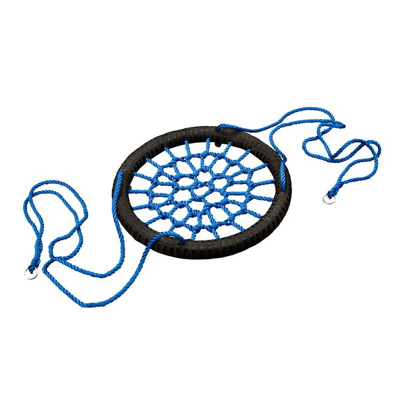 Gorilla Playsets Round Orbit Swing with Nylon Ropes