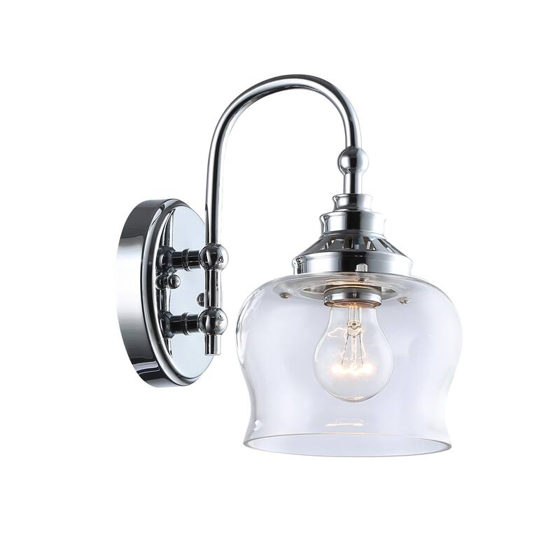 Wry Lighting Daphne 1-light Wall Sconce in Chrome