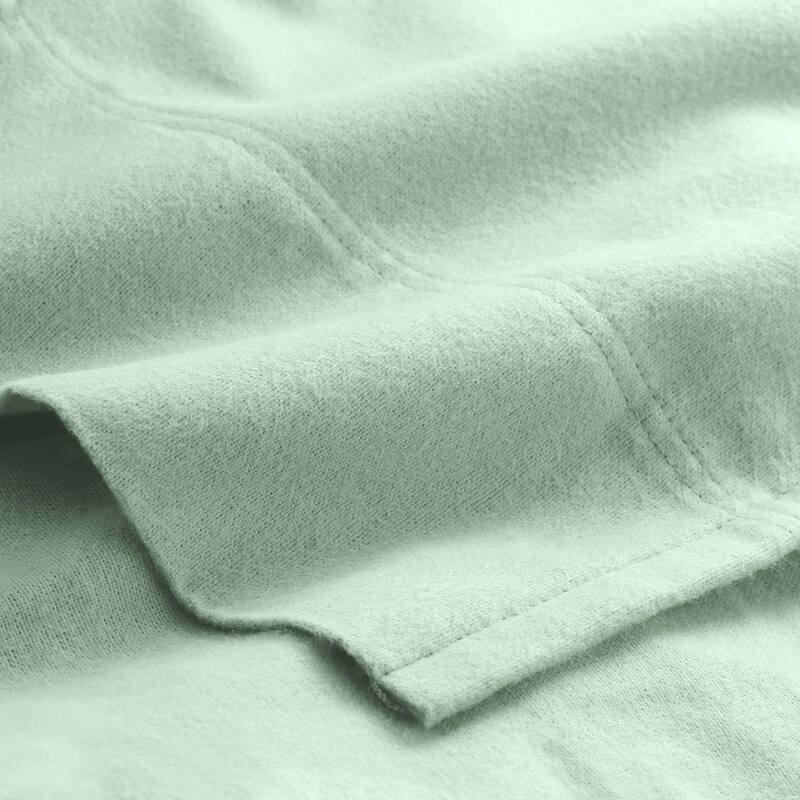 Bare Home Cotton Flannel Sheet Set - Velvety Soft Heavyweight