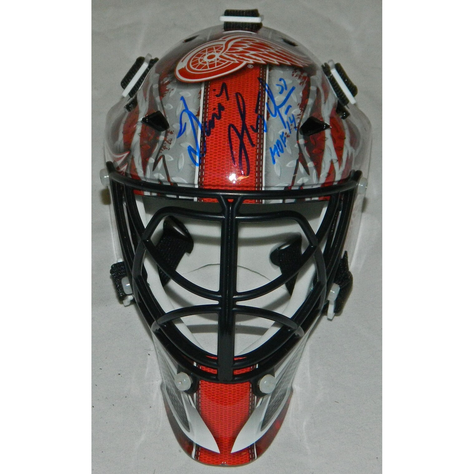 Shop Dominik Hasek Detroit Red Wings Mini Goalie Mask Whof14 Overstock 13076037