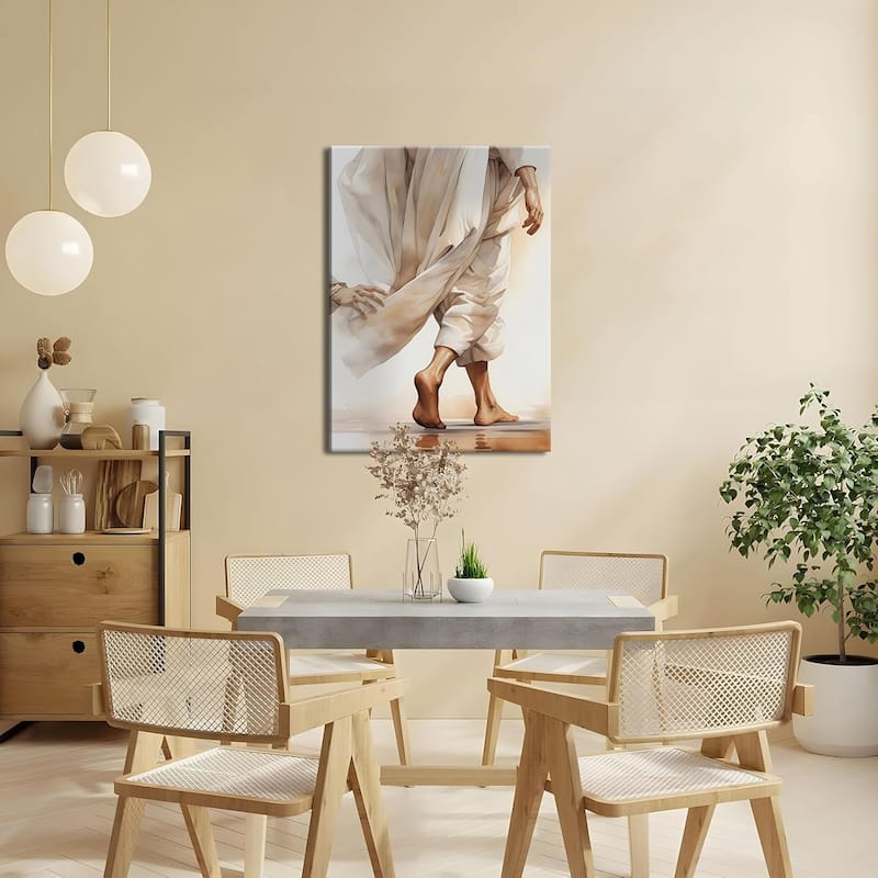 Jesus Canvas Wall Art, Christian Wall Decor