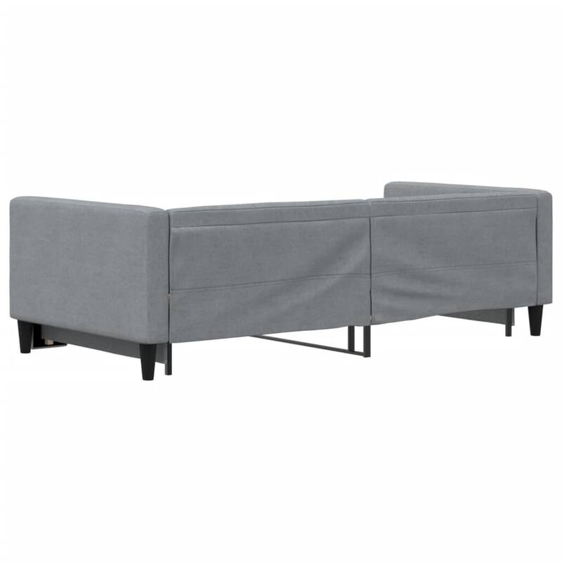 vidaXL Day Bed Upholstered Sleeper Sofa Bed for Bedroom Living Room Fabric