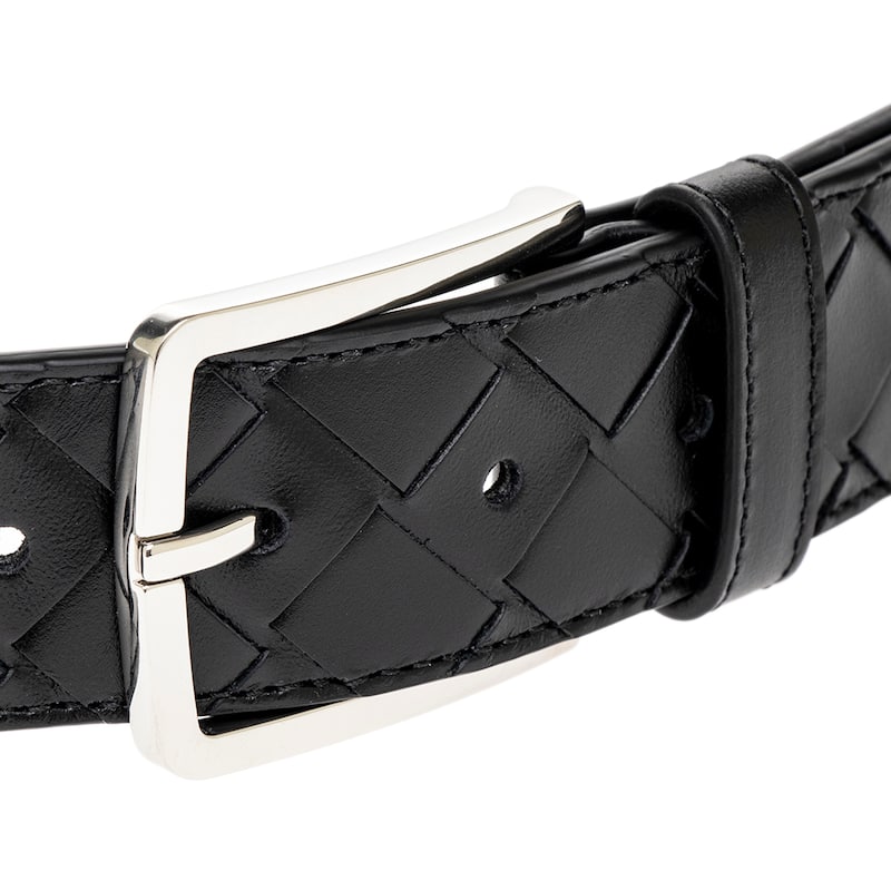 Bottega Veneta Men's Intrecciato Belt