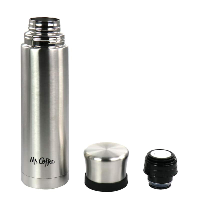 Mr. Coffee 23oz Stainless Steel Thermal Travel Bottle