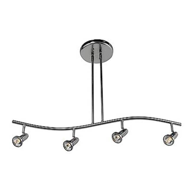Access Lighting Cobra 4 Light 33" Wide LED Linear Chandelier