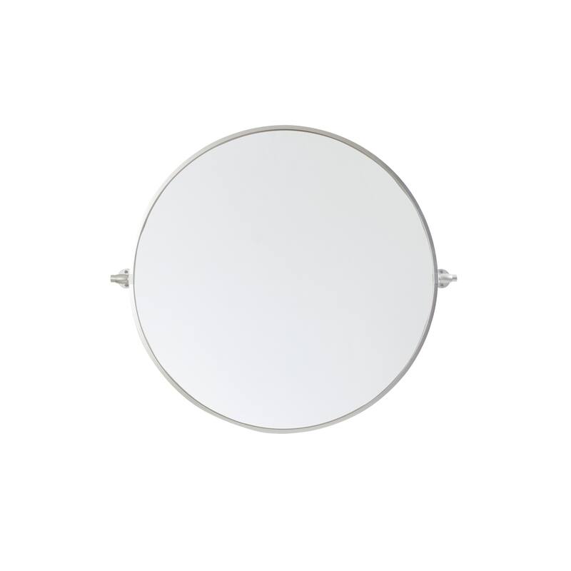 Elegant Lighting MR6B30 Everly 30" Diameter Transitional Circular - Silver
