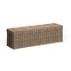 preview thumbnail 5 of 5, SAFAVIEH Caius Grey Natural Rattan Storage Trunk - 63" x 18.1" x 18.7"