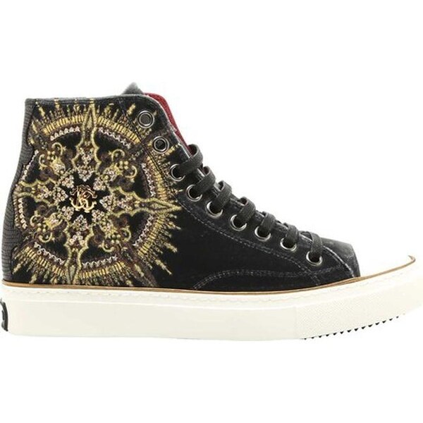 sneakers black gold