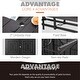 preview thumbnail 27 of 35, Patio Dining Set 9/7 Pieces Outdoor Metal Furniture Set, 8/6 C Spring Motion Chairs and 1 Expandable Table