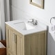 preview thumbnail 103 of 109, OVE Kansas Single Sink Bathroom Vanity, Dove White Engineered Stone Top