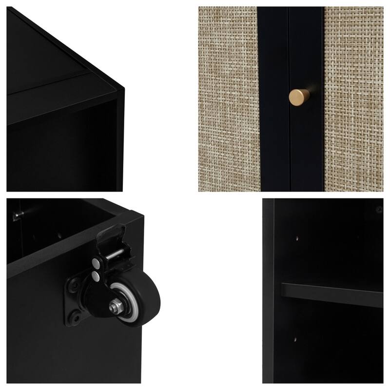 69.29" Kitchen Pantry Storage Cabinet,Buffet Cabinet with Kitchen Cart