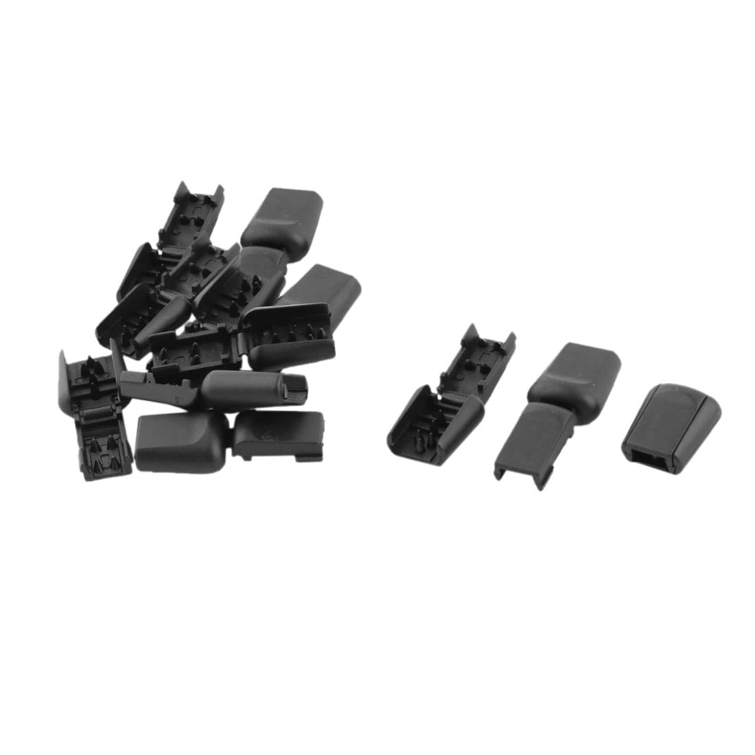Travel Cord Locks Spring Loaded Stopper Toggle Buckle Rope Clamp 13PCS