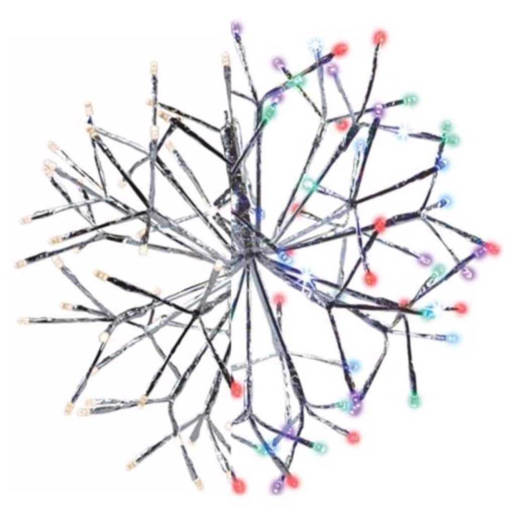 Celebrations LED Multi Shimmering Sphere 16 in. Hanging Decor - Multicolor