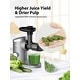 Slow Masticating Juicer, Cold Press Jucier Machines With Triple Modes 