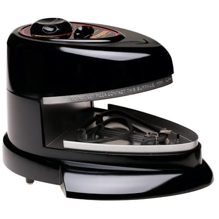 Presto Semi-Gloss Black Electric Pizza Oven